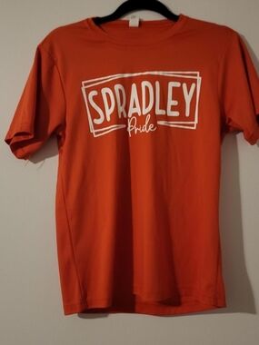 SPRADLEY Pride Orange Graphic Tee